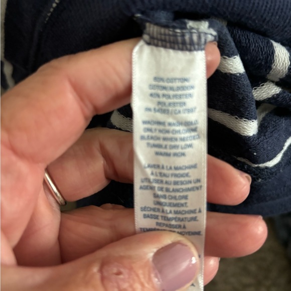 Womens Old Navy Striped Sweatshirt Size XXL - Picture 6 of 6